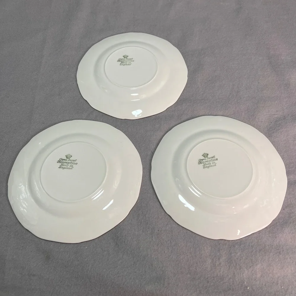 Crown Ducal Florentine White‎ Bread & Butter Dessert 6.125